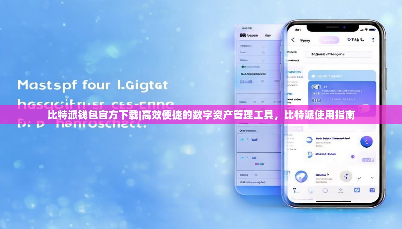 比特派钱包官方下载|高效便捷的数字资产管理工具，比特派使用指南