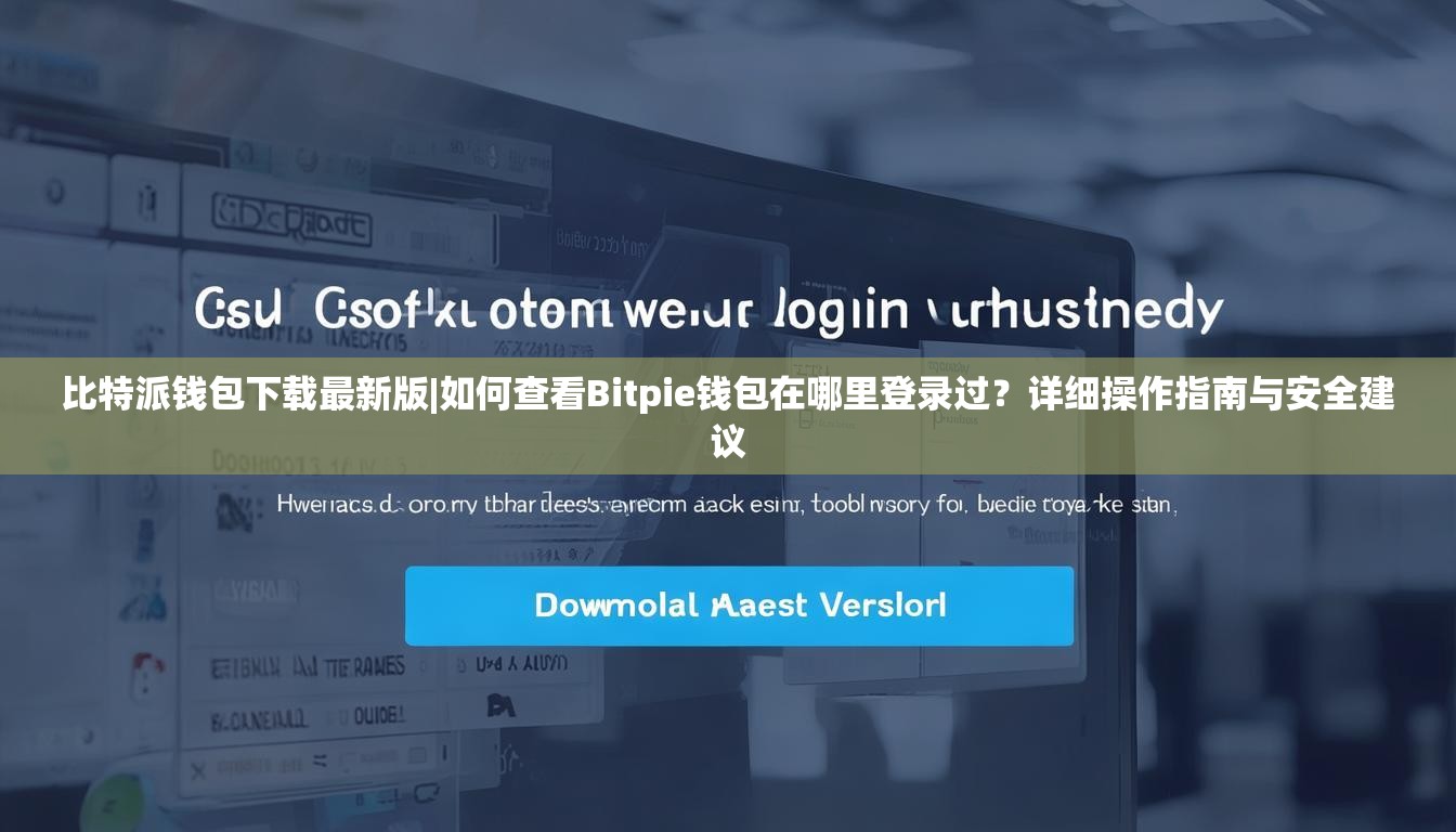 比特派钱包下载最新版|如何查看Bitpie钱包在哪里登录过？详细操作指南与安全建议