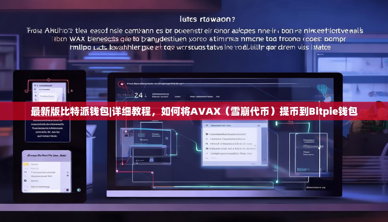 最新版比特派钱包|详细教程，如何将AVAX（雪崩代币）提币到Bitpie钱包