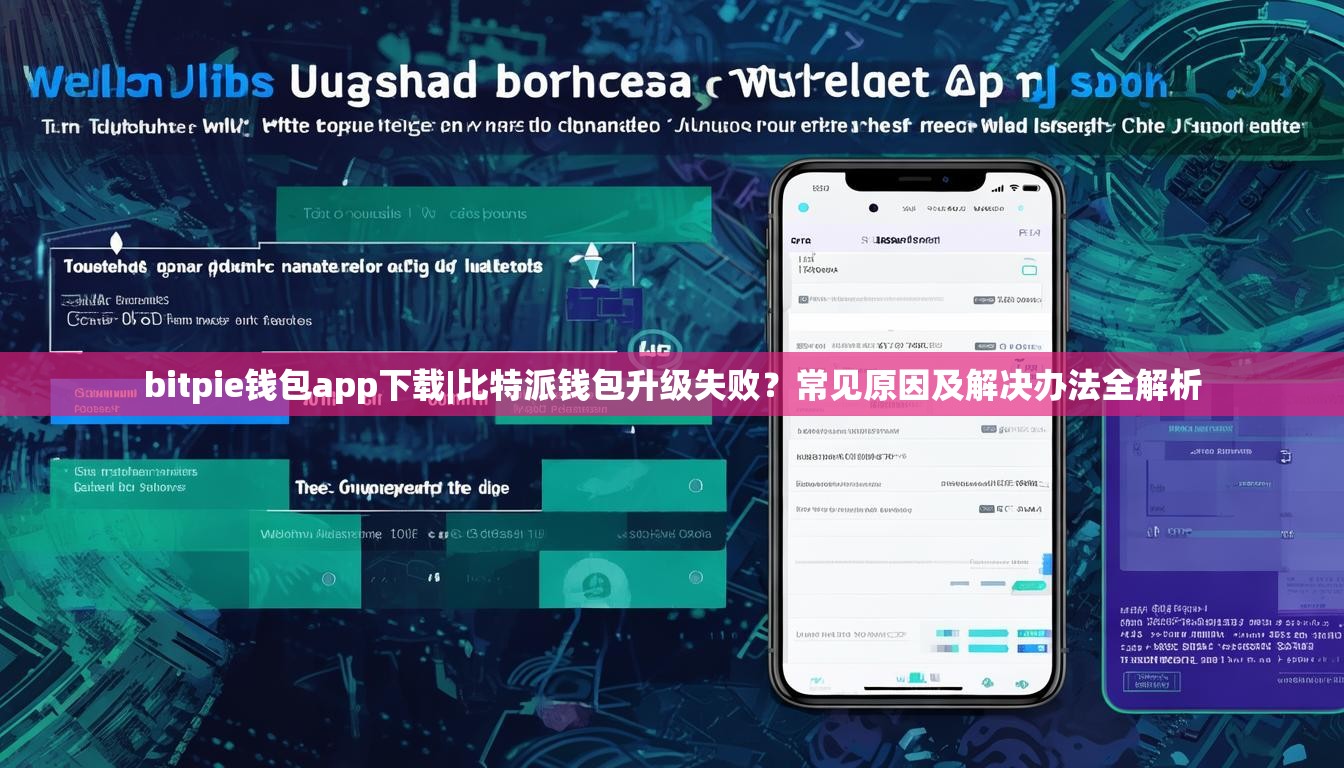 bitpie钱包app下载|比特派钱包升级失败？常见原因及解决办法全解析