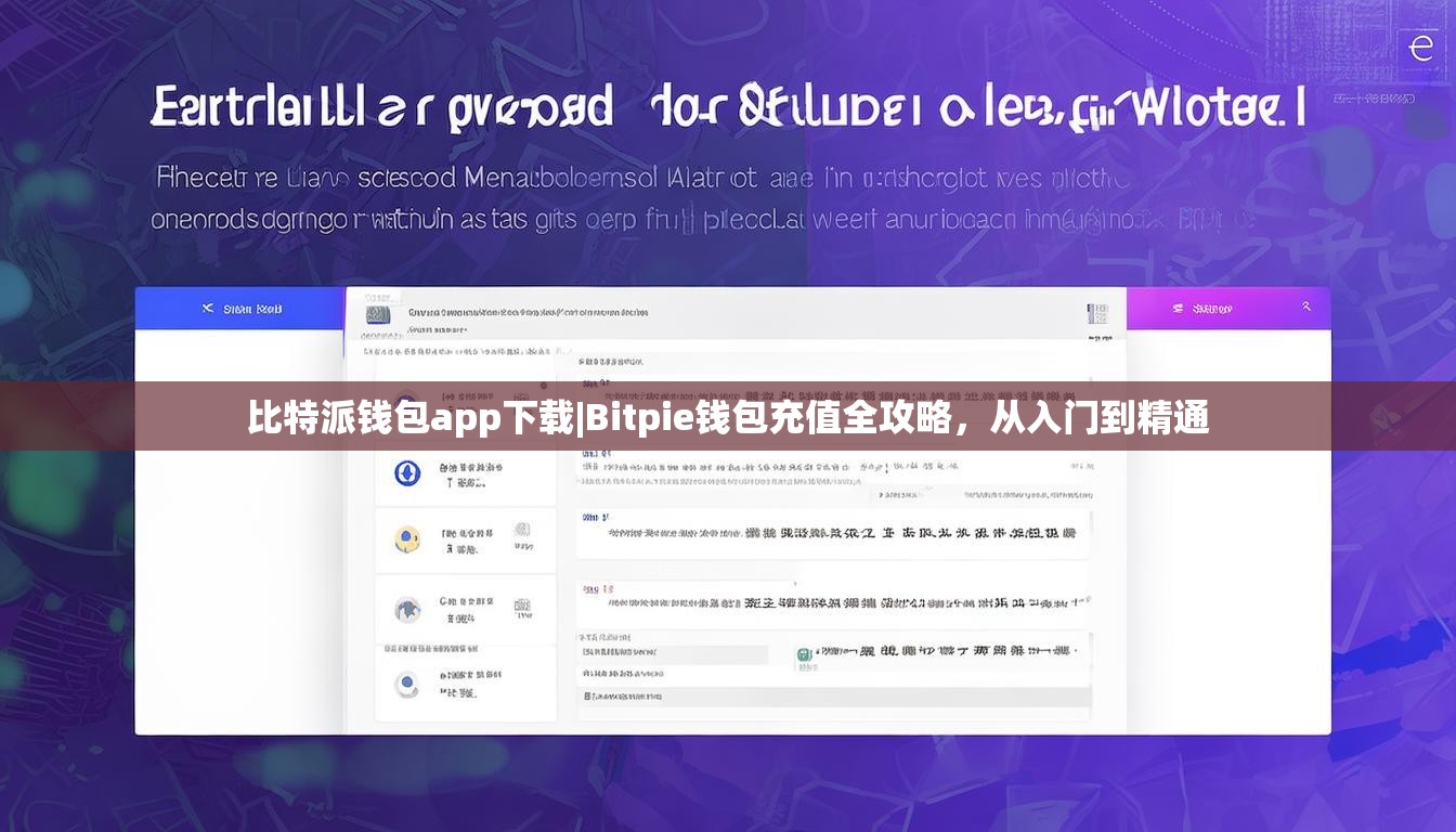比特派钱包app下载|Bitpie钱包充值全攻略，从入门到精通
