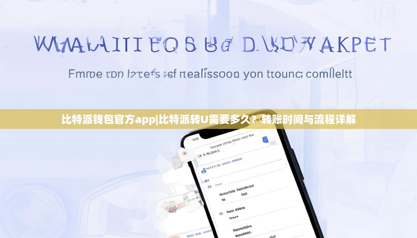 比特派钱包官方app|比特派转U需要多久？转账时间与流程详解
