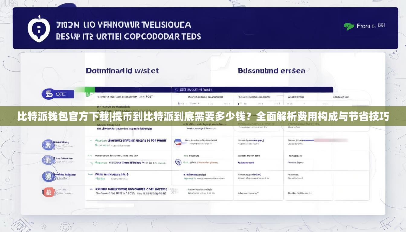 比特派钱包官方下载|提币到比特派到底需要多少钱？全面解析费用构成与节省技巧