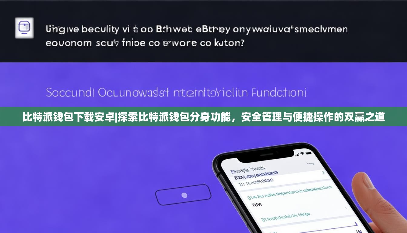 比特派钱包下载安卓|探索比特派钱包分身功能，安全管理与便捷操作的双赢之道