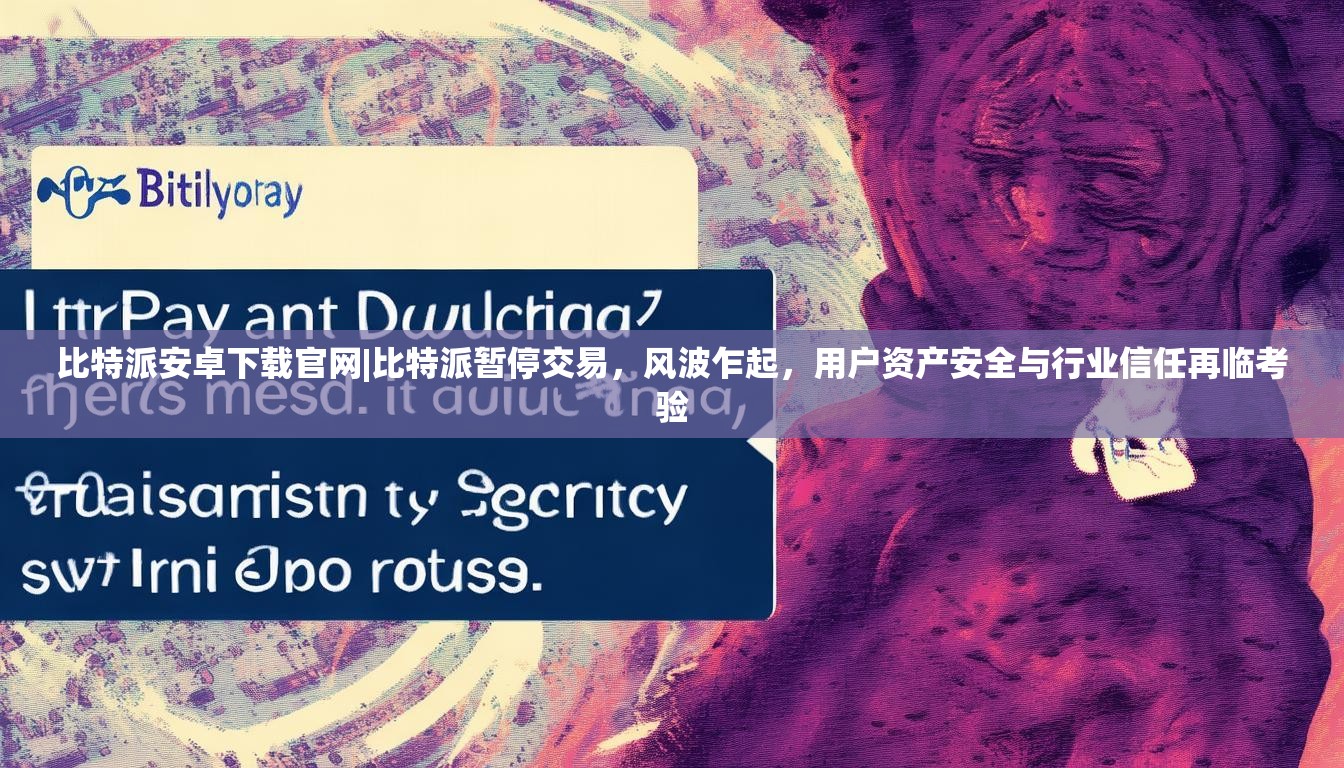 比特派安卓下载官网|比特派暂停交易，风波乍起，用户资产安全与行业信任再临考验