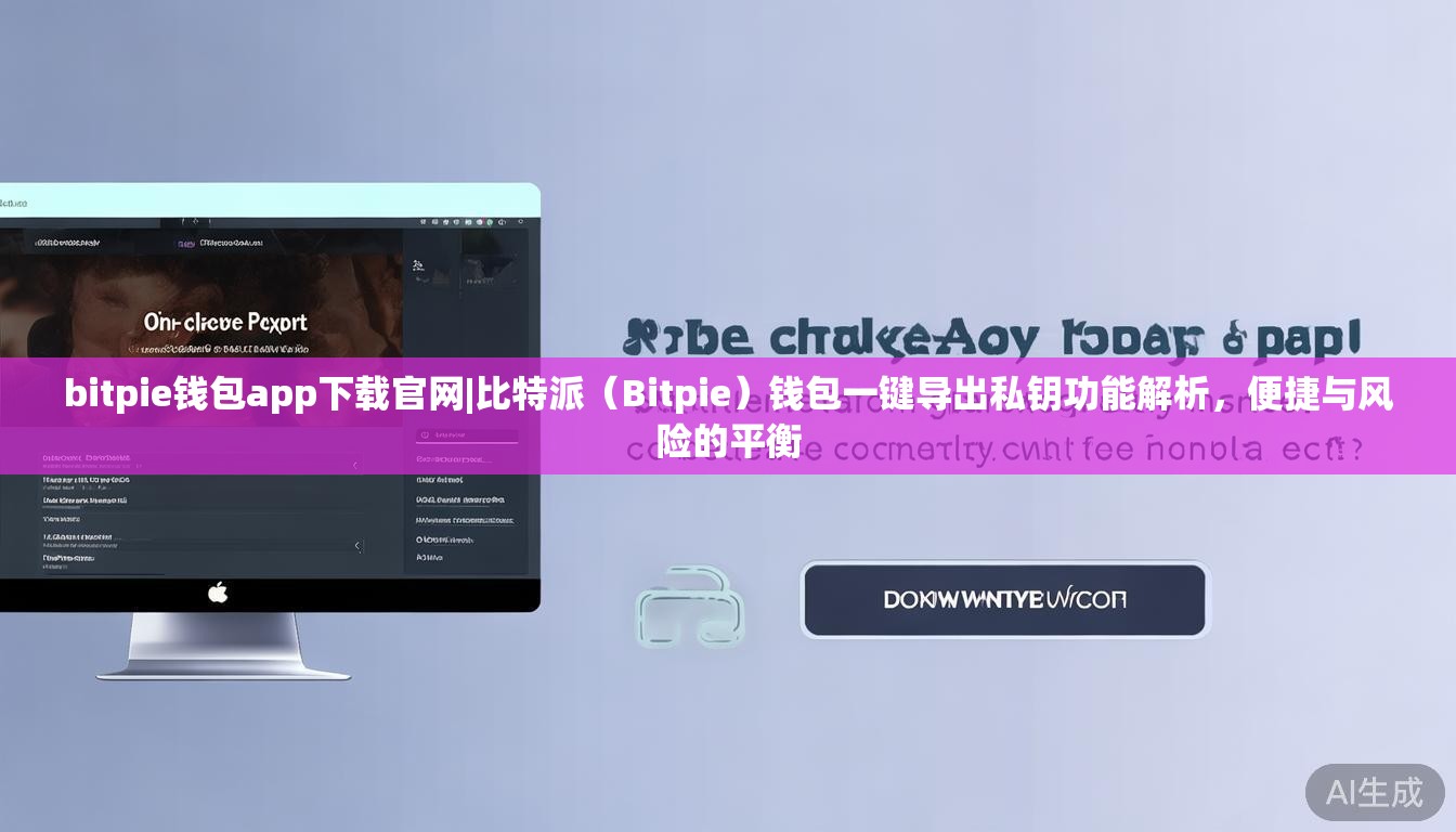 bitpie钱包app下载官网|比特派（Bitpie）钱包一键导出私钥功能解析，便捷与风险的平衡