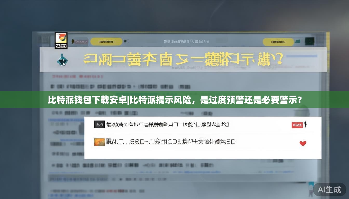 比特派钱包下载安卓|比特派提示风险，是过度预警还是必要警示？