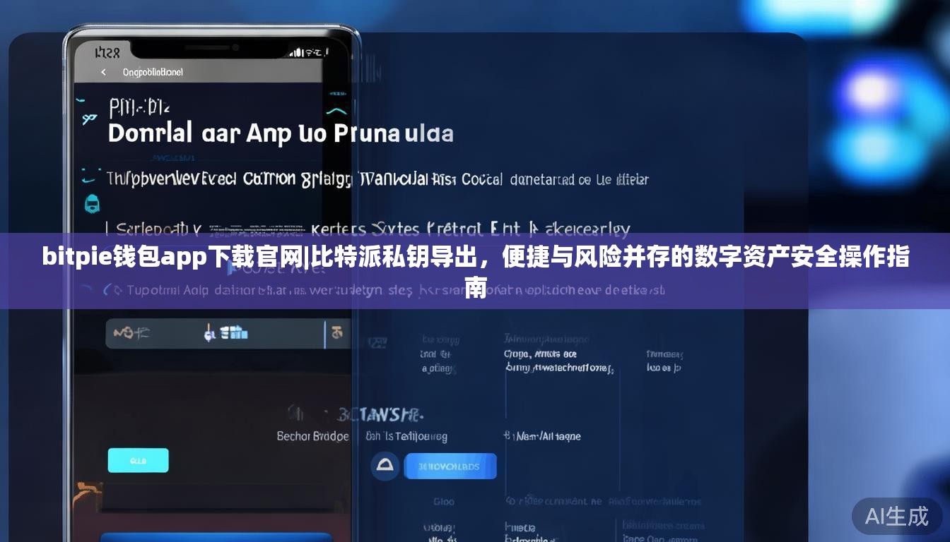 bitpie钱包app下载官网|比特派私钥导出，便捷与风险并存的数字资产安全操作指南