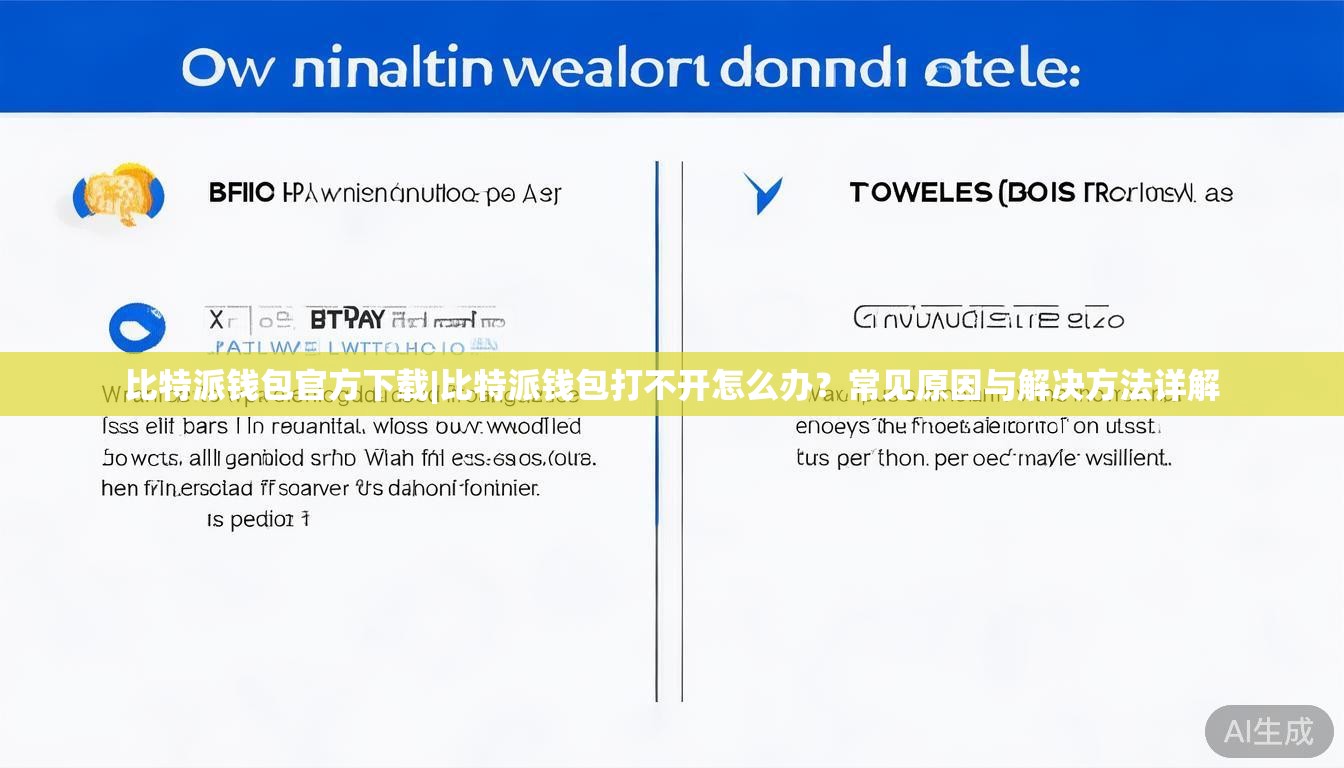 比特派钱包官方下载|比特派钱包打不开怎么办？常见原因与解决方法详解