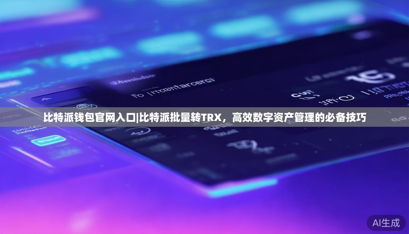 比特派钱包官网入口|比特派批量转TRX，高效数字资产管理的必备技巧