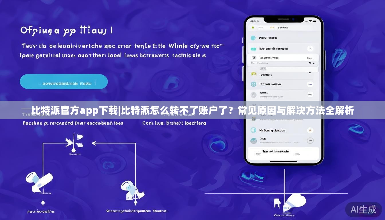 比特派官方app下载|比特派怎么转不了账户了？常见原因与解决方法全解析