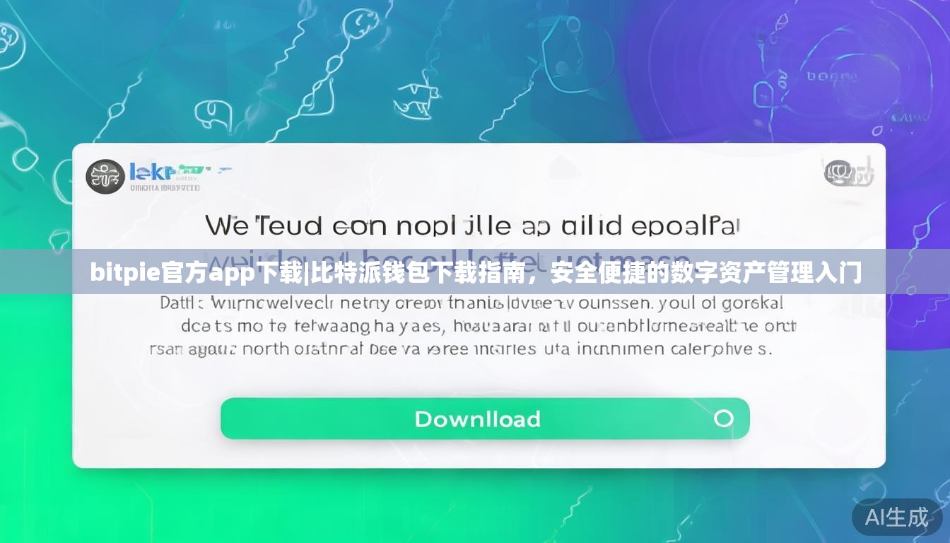 bitpie官方app下载|比特派钱包下载指南，安全便捷的数字资产管理入门