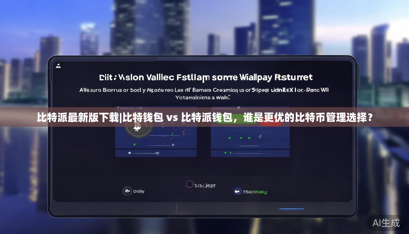 比特派最新版下载|比特钱包 vs 比特派钱包，谁是更优的比特币管理选择？