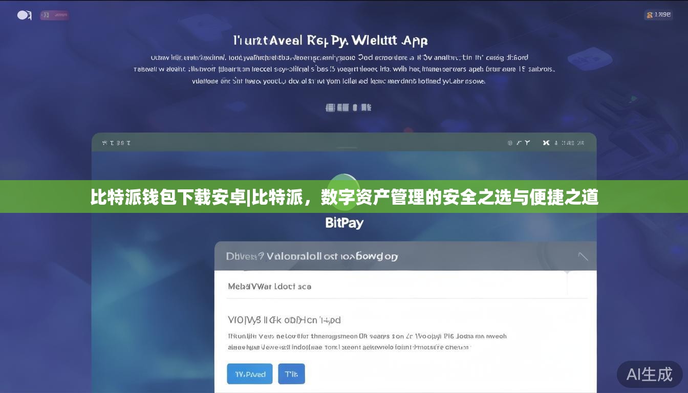 比特派钱包下载安卓|比特派，数字资产管理的安全之选与便捷之道