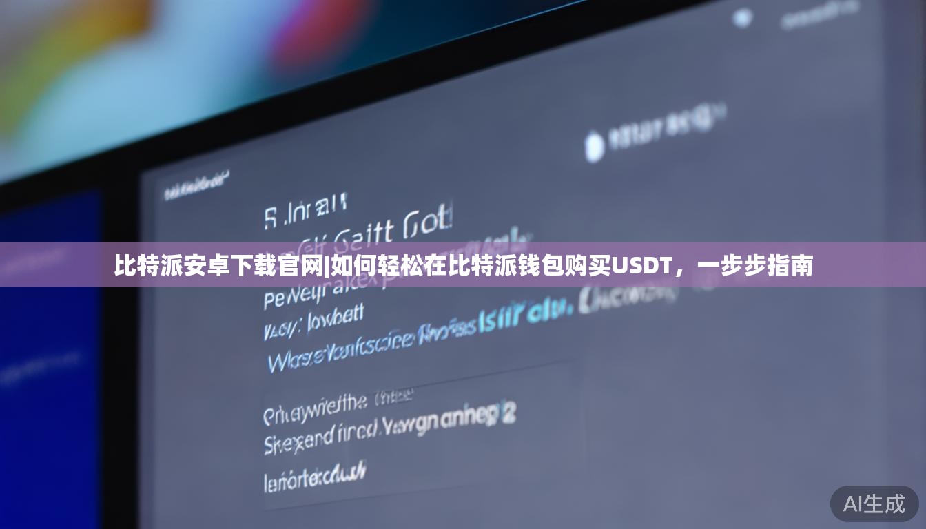 比特派安卓下载官网|如何轻松在比特派钱包购买USDT，一步步指南