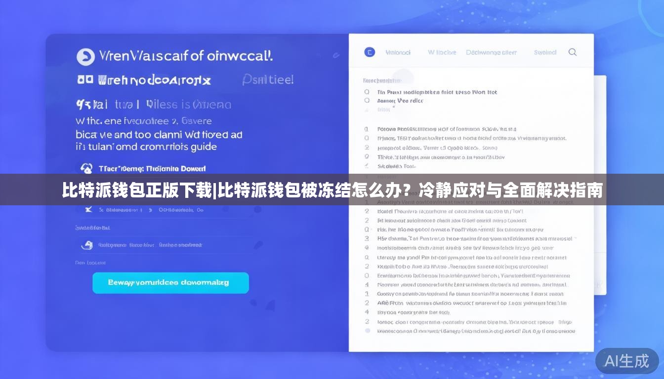 比特派钱包正版下载|比特派钱包被冻结怎么办？冷静应对与全面解决指南