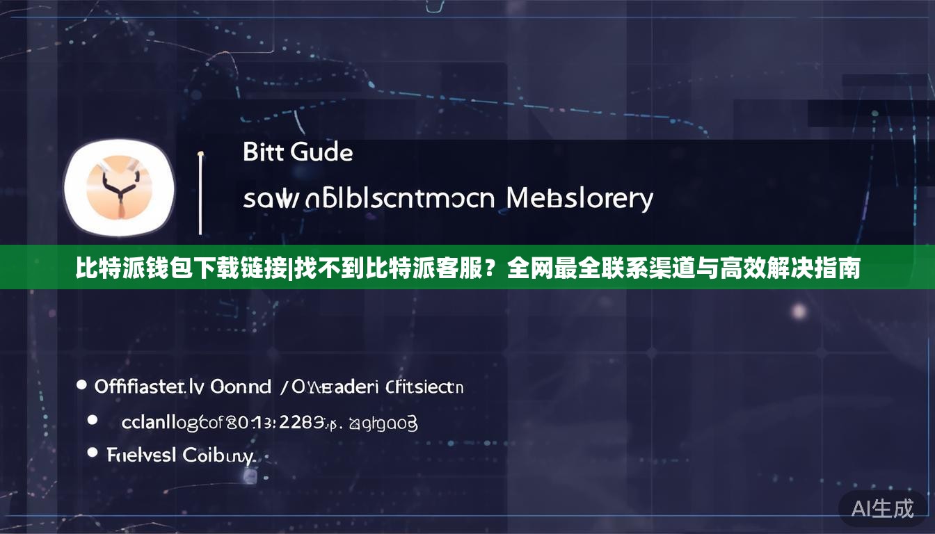 比特派钱包下载链接|找不到比特派客服？全网最全联系渠道与高效解决指南