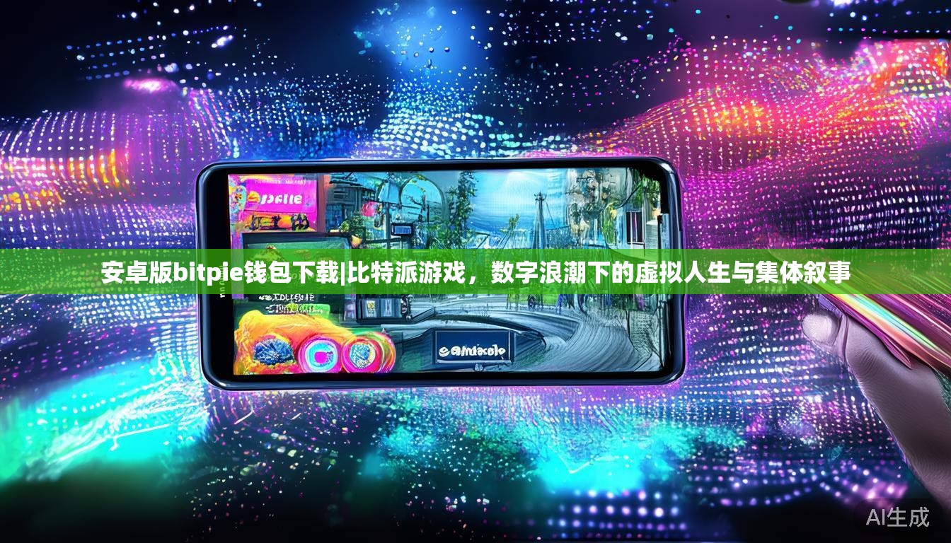 安卓版bitpie钱包下载|比特派游戏，数字浪潮下的虚拟人生与集体叙事